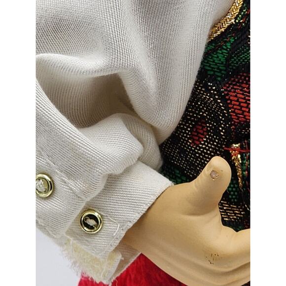 Rockin' Around The Christmas Tree 17" Santa Christmas Fantasy 1999 No Adapter - Picture 11 of 15